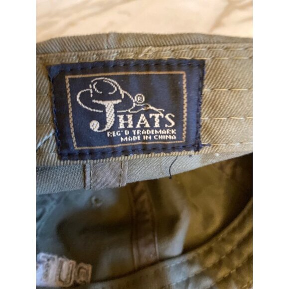 Put-In-Bay Green Embroidered Adjustable Hat Cap Ohio Beach Summer - Picture 7 of 7